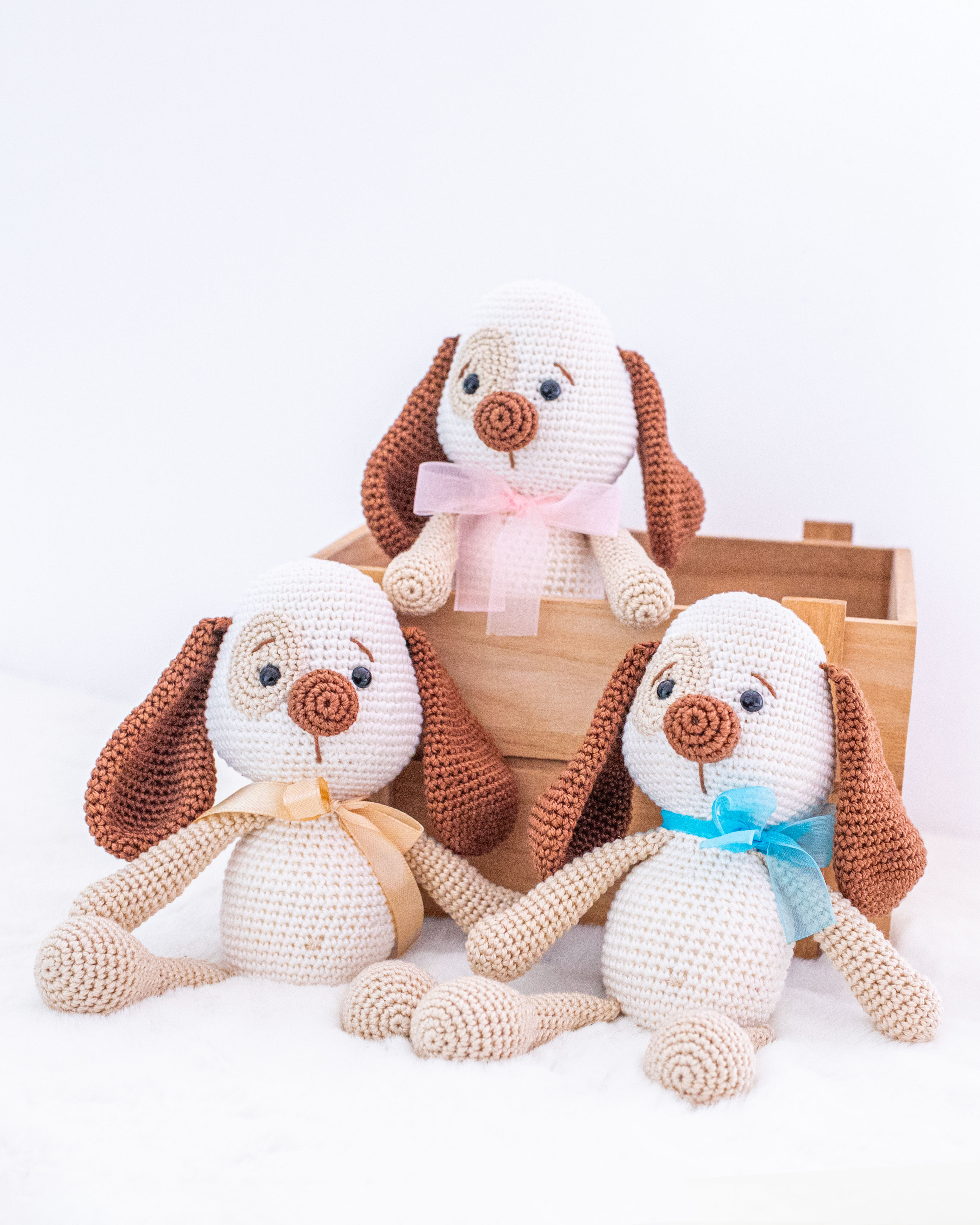 Pintas – O cãozinho de crochet